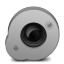 Grey Skype 2 Icon 64x64 png